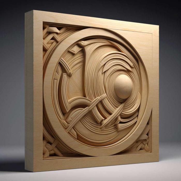 نموذج ثلاثي الأبعاد لآلة CNC 3D Art 